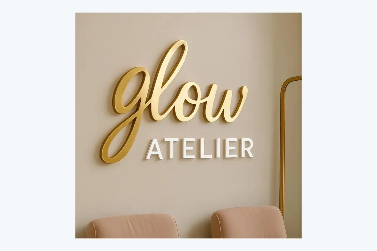Custom RGB flexible LED neon logo sign